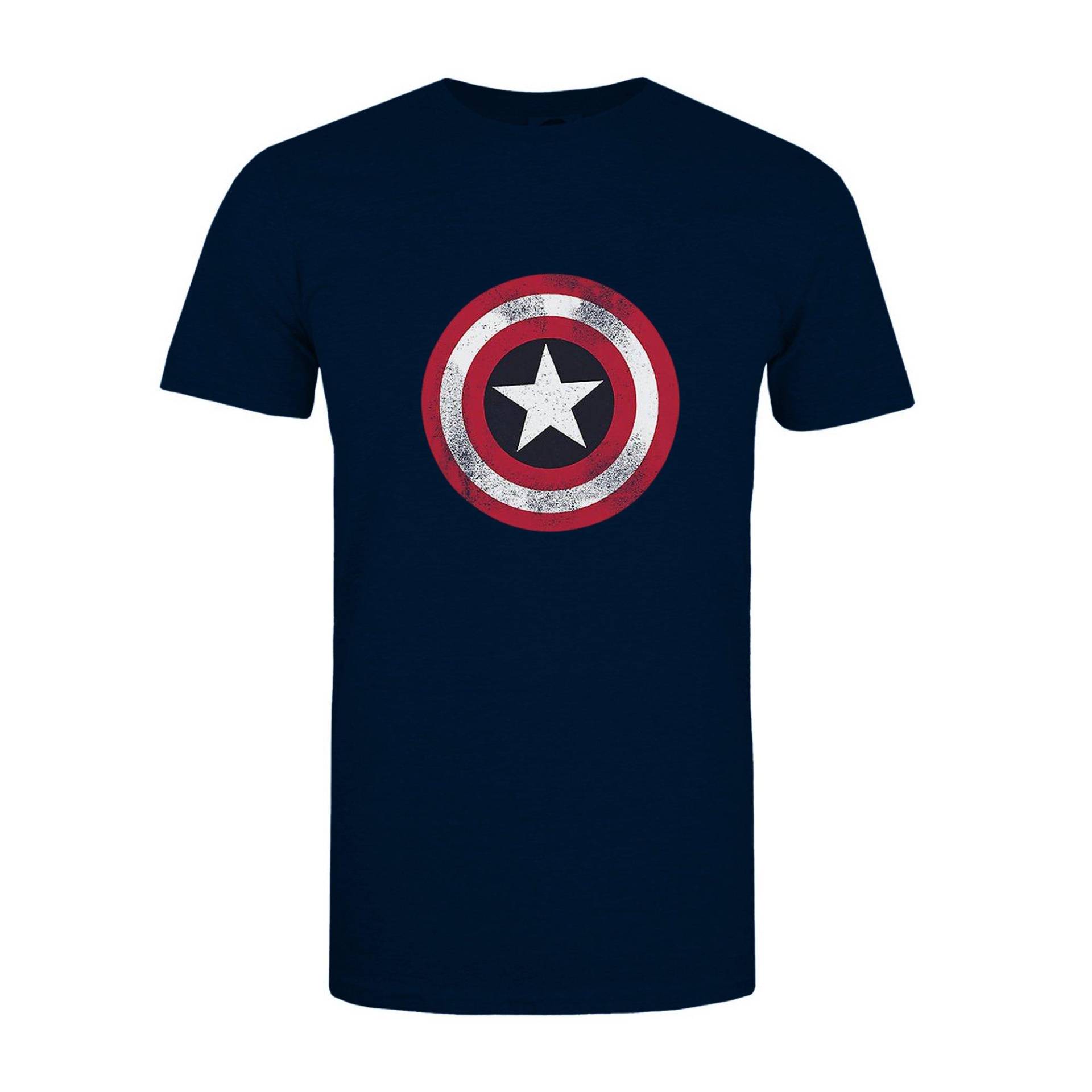 Tshirt Herren Marine S von CAPTAIN AMERICA