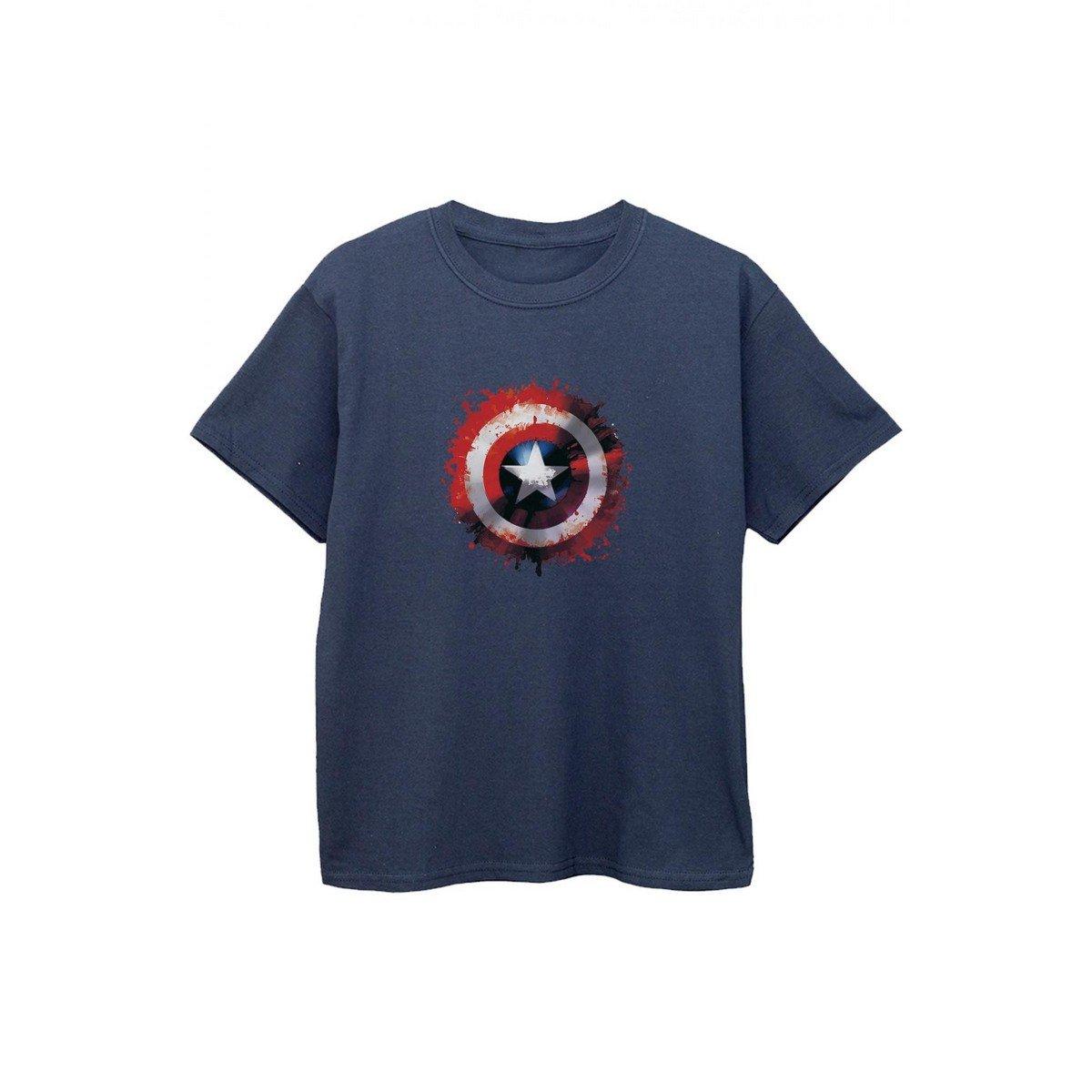 Tshirt Jungen Marine 140/146 von CAPTAIN AMERICA