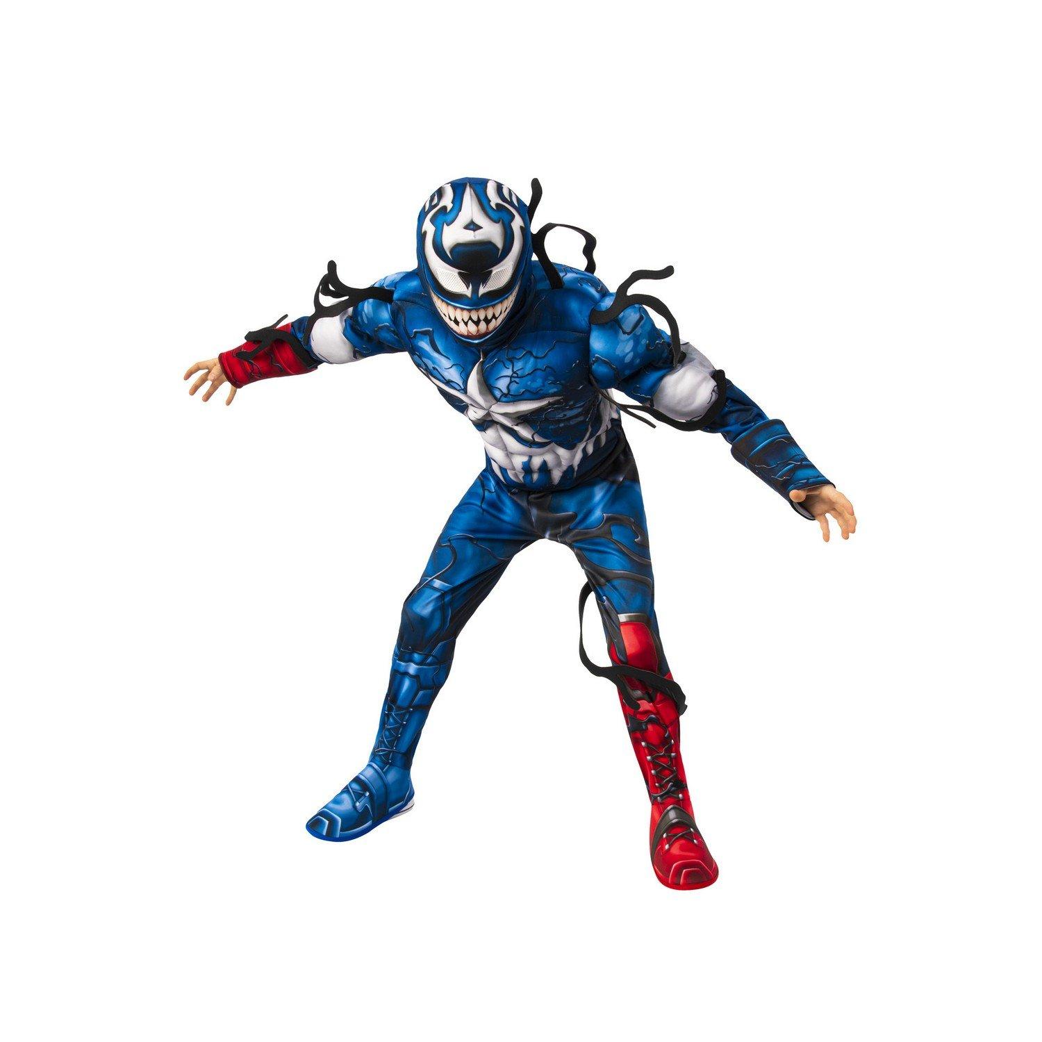 Venomized Kostüm Jungen Blau 134/140 von CAPTAIN AMERICA