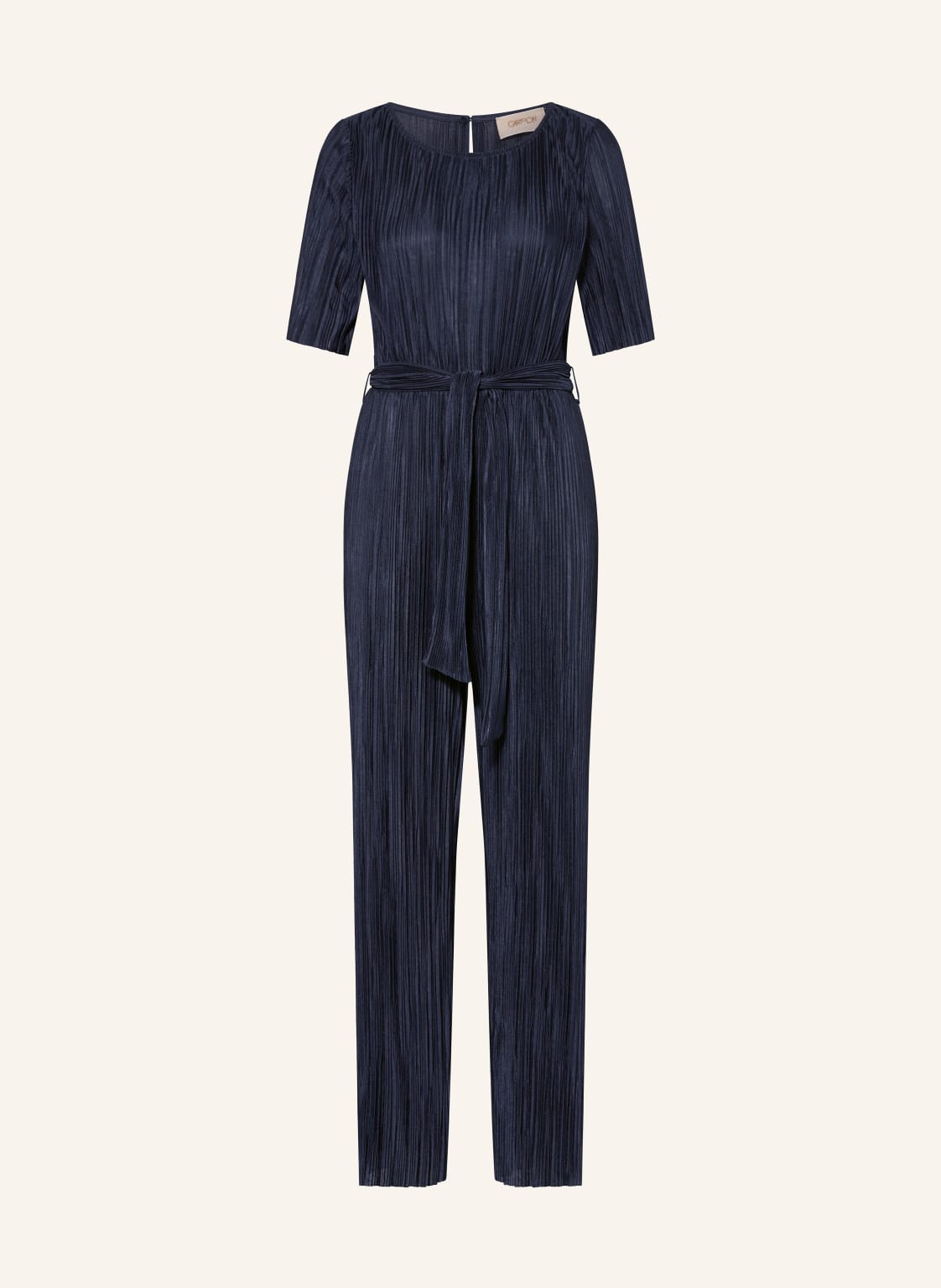 Cartoon Jumpsuit Mit Plissees blau von CARTOON