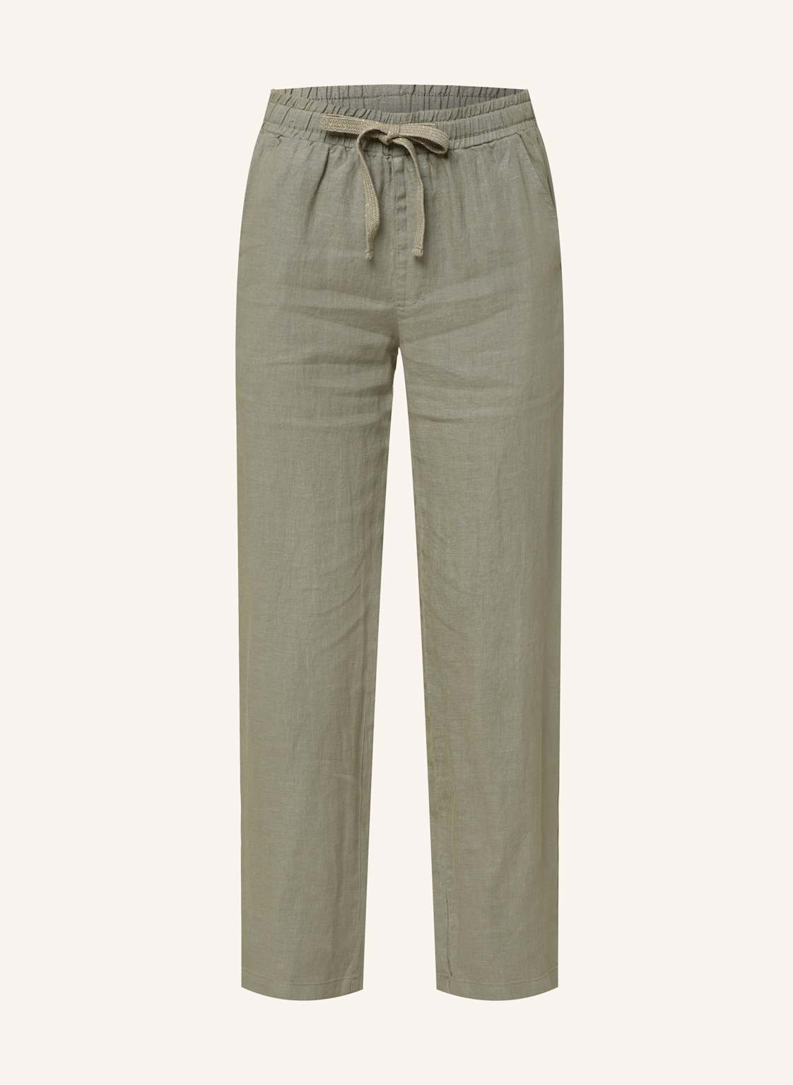 Cartoon Leinenhose Mit Glitzergarn grau von CARTOON