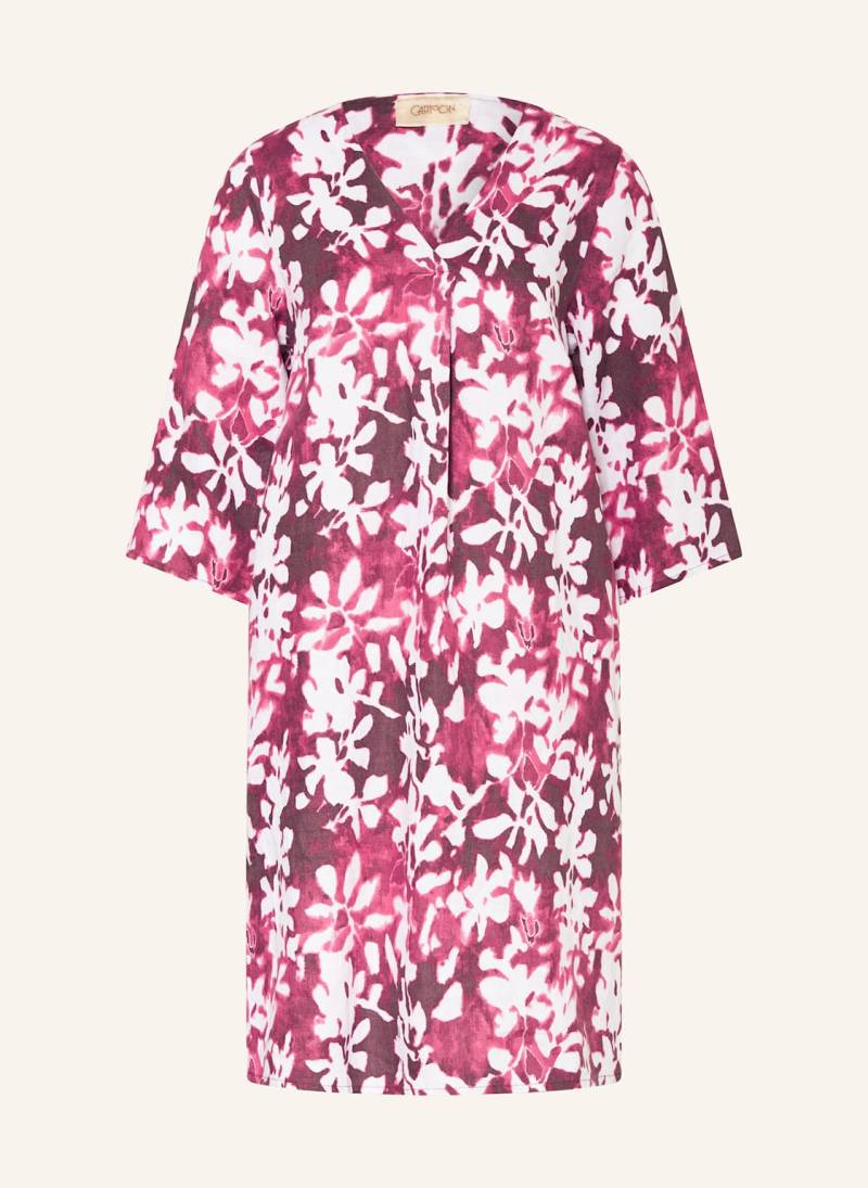 Cartoon Leinenkleid Mit 3/4-Arm pink von CARTOON
