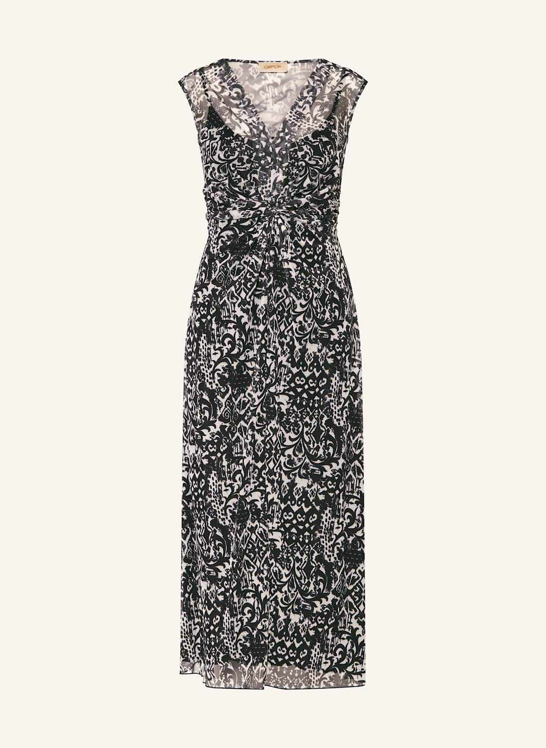 Cartoon Mesh-Kleid schwarz von CARTOON
