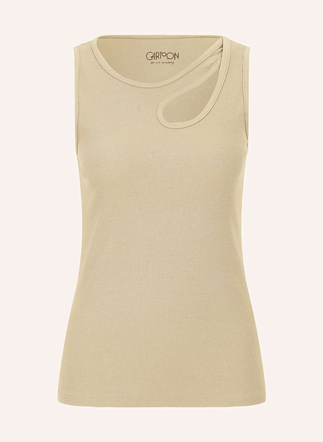 Cartoon Top Mit Cut-Out beige Cartoon Top Mit Cut-Out beige von CARTOON