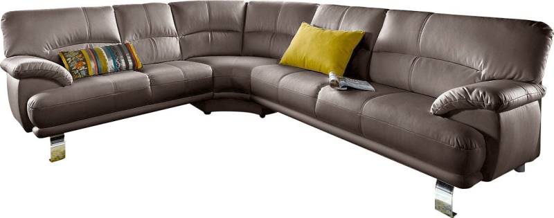 TRENDMANUFAKTUR Ecksofa »Cecilia in italienischem Design, modern und komfortabel, L-Form«, bequeme Armlehnen, mit langem Schenkel TRENDMANUFAKTUR Ecksofa »Cecilia in italienischem Design, modern und komfortabel, L-Form«, bequeme Armlehnen, mit langem Schenkel von TRENDMANUFAKTUR