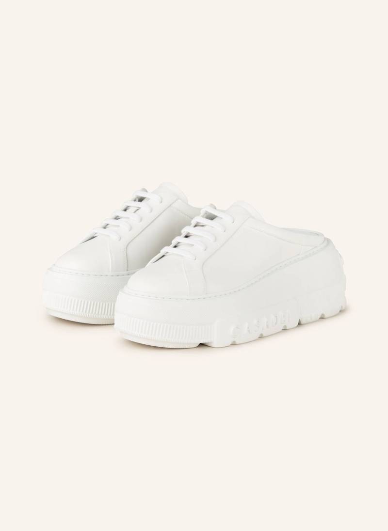 Casadei Plateau-Mules Nexus weiss von CASADEI