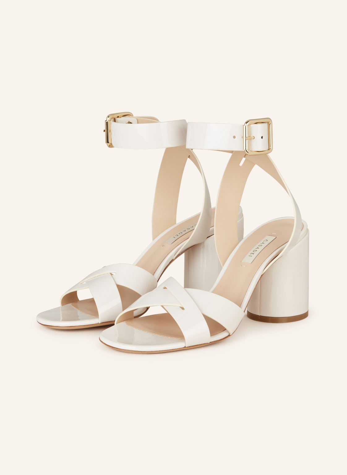 Casadei Sandaletten Emily Viky Cleo weiss von CASADEI