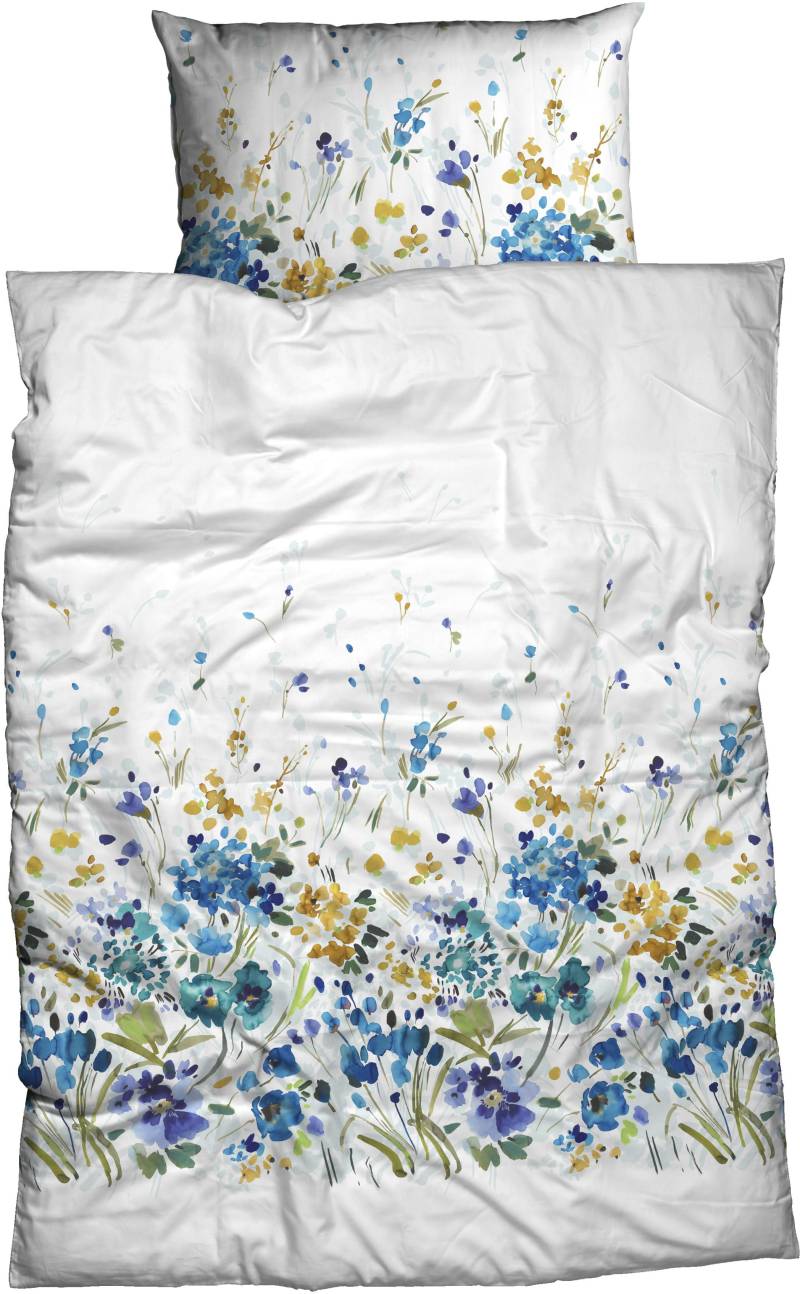 CASATEX Bettwäsche »Mariette«, zarte Blüten, aquarellfarbenes Design von CASATEX