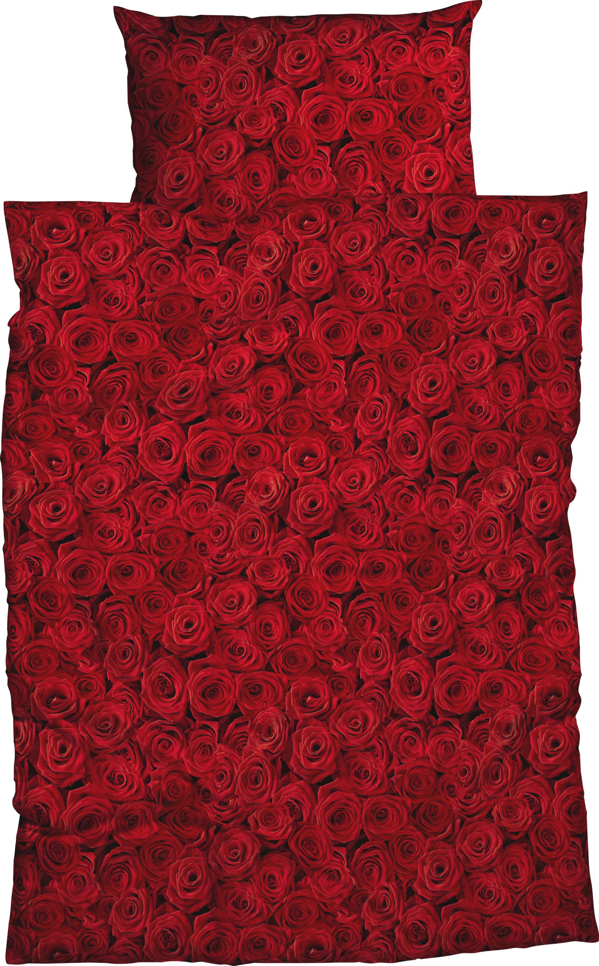 CASATEX Bettwäsche »Red Rose«, (2 tlg.) von CASATEX