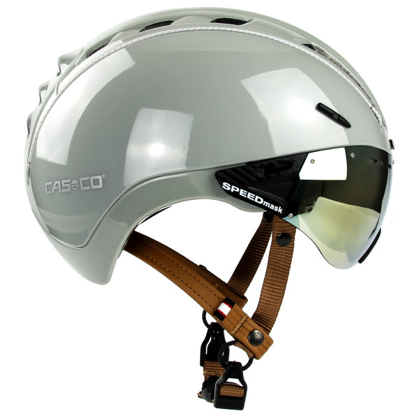 CASCO - Roadster Plus - Velohelm Gr L - 58-60 cm;M - 55-57 cm;S - 50-54 cm;S - 55-57 cm ;schwarz/grau von CASCO