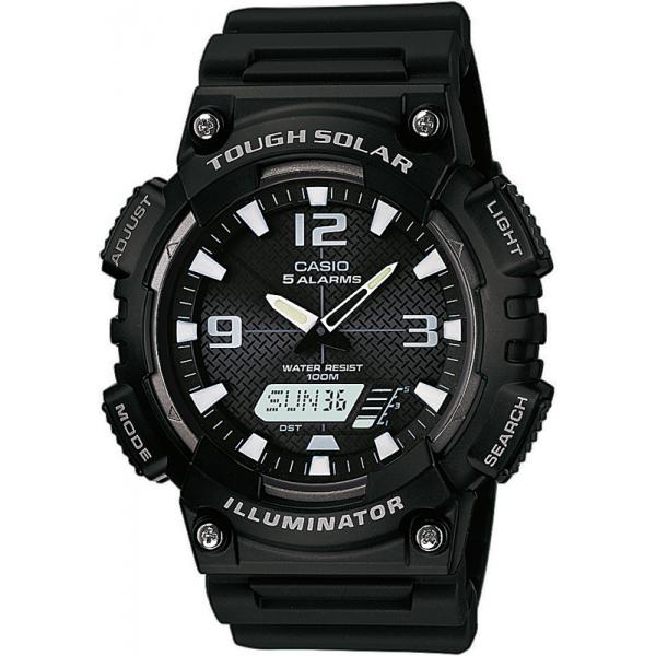 CASIO Tough Solaruhr mit 5 Alarmen, DigiAnalog schwarz CASIO Tough Solaruhr mit 5 Alarmen, DigiAnalog schwarz von CASIO