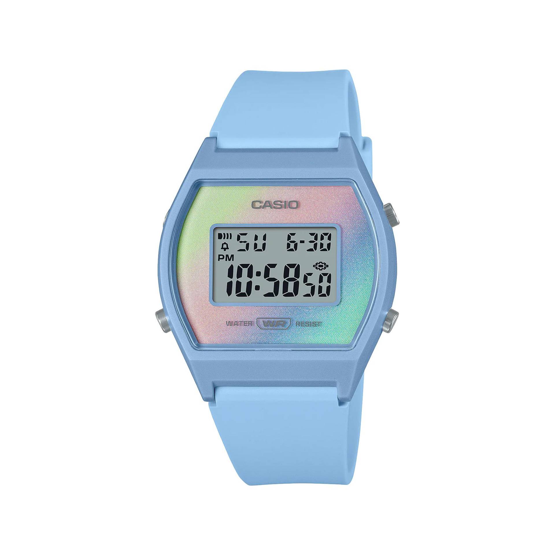 Digitaluhr Damen Blau 39mm von CASIO