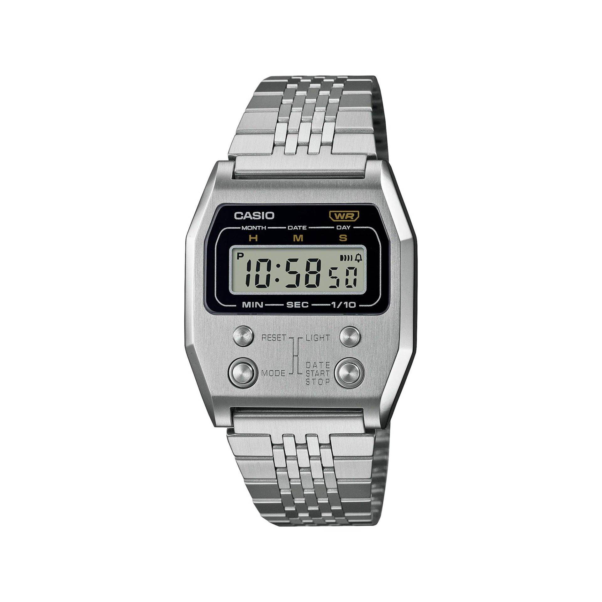 Digitaluhr Damen Silber 40mm von CASIO