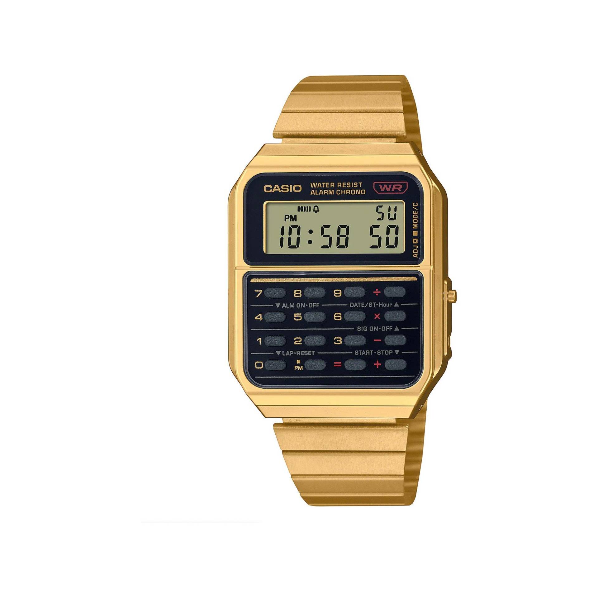 Digitaluhr Herren Gold 43mm von CASIO