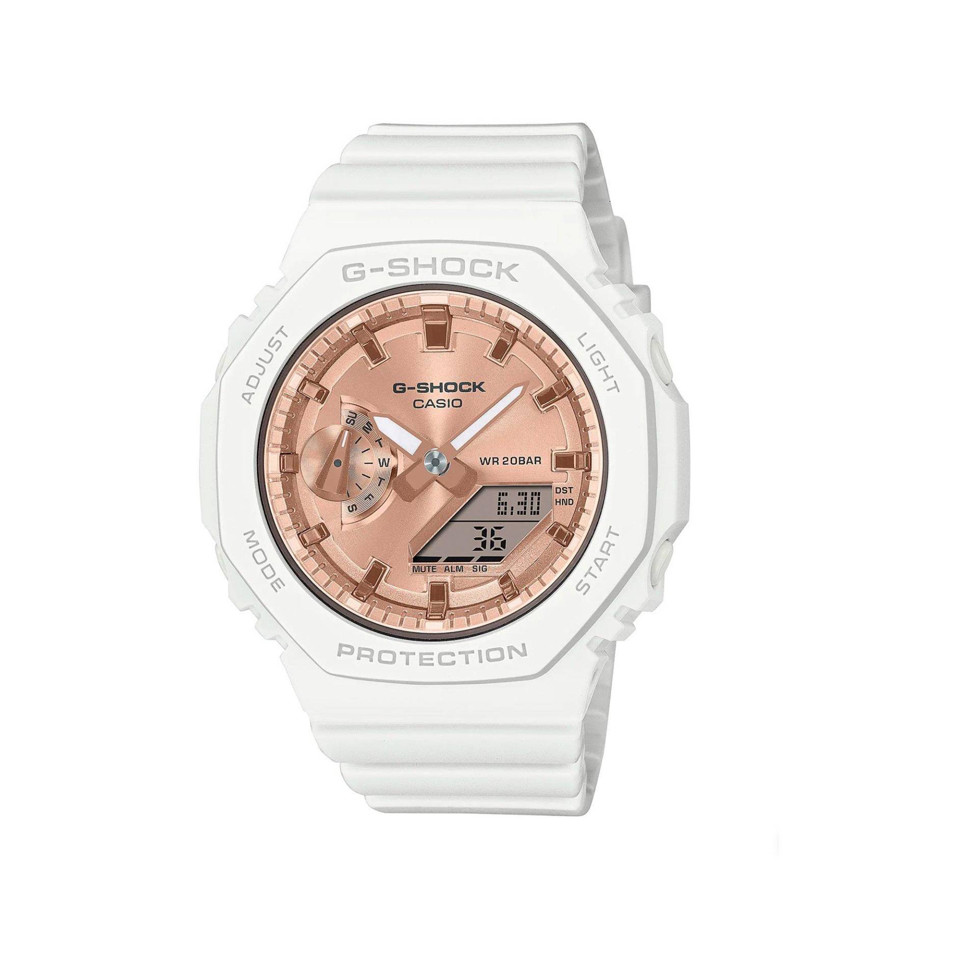 Multifunktionsuhr Damen Weiss 42mm von CASIO