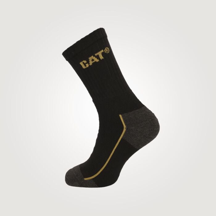 CAT Cordura Socken 3er-Pack, schwarz, 39-42 von Caterpillar