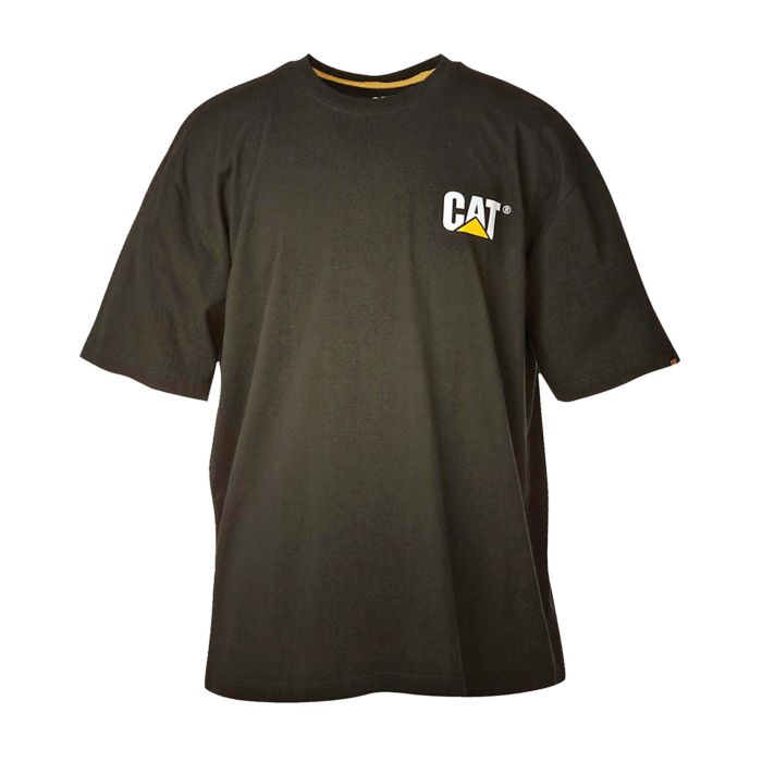 CAT T-Shirt Trademark, schwarz von Caterpillar
