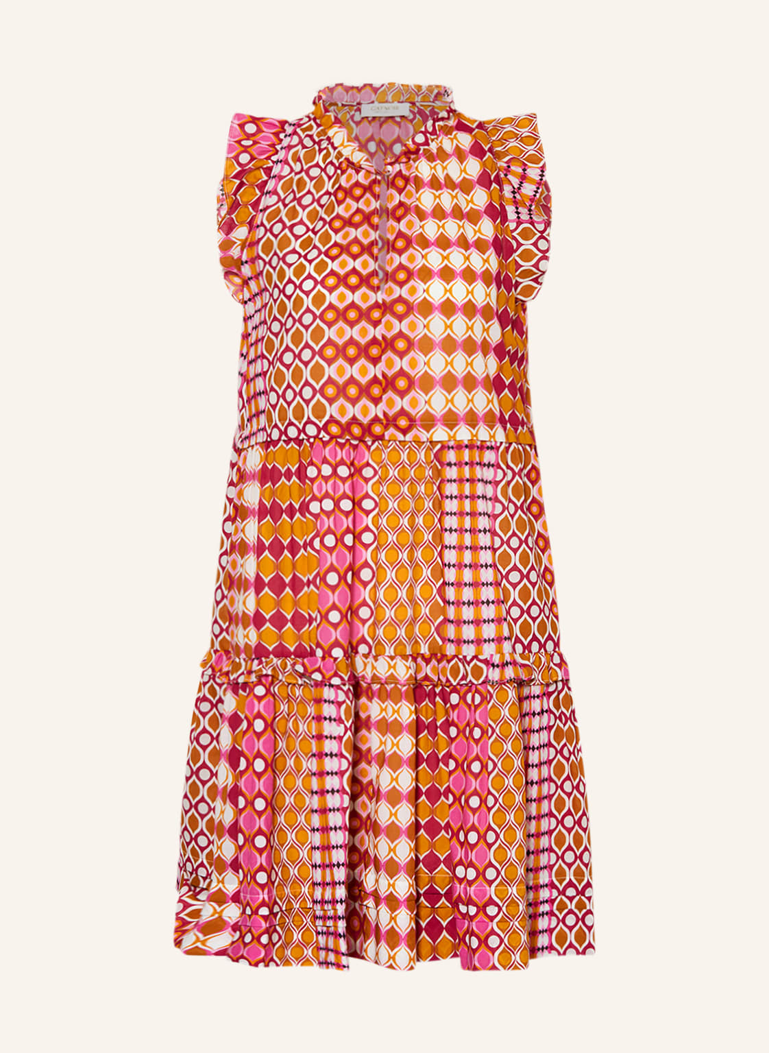 Catnoir Kleid Mit Rüschen pink von CATNOIR
