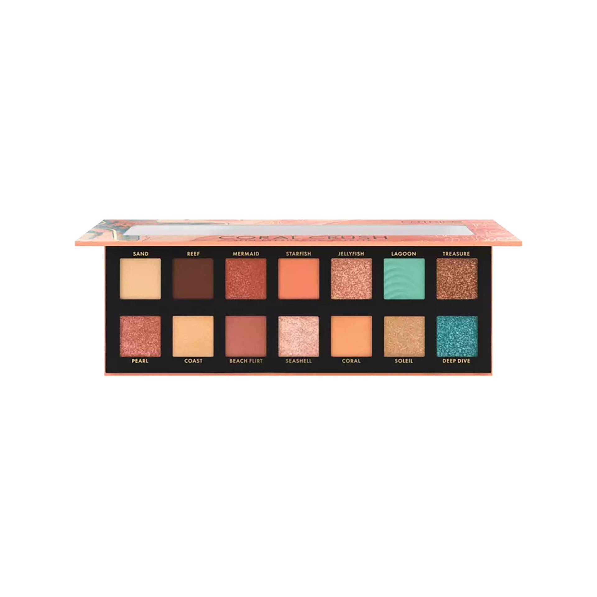 Coral Crush Slim Eyeshadow Palette Damen von CATRICE