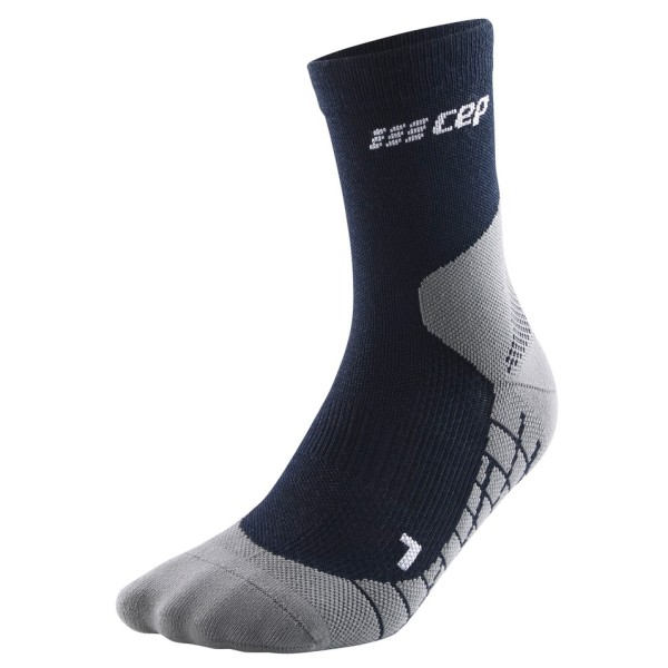 CEP - Cold Weather Compression Socks Mid Cut V2 - Kompressionssocken Gr V blau/grau von CEP