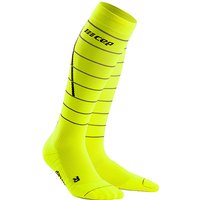 CEP Herren Kompressionsstutzen Reflective Socks gelb | IV=42-45 von CEP