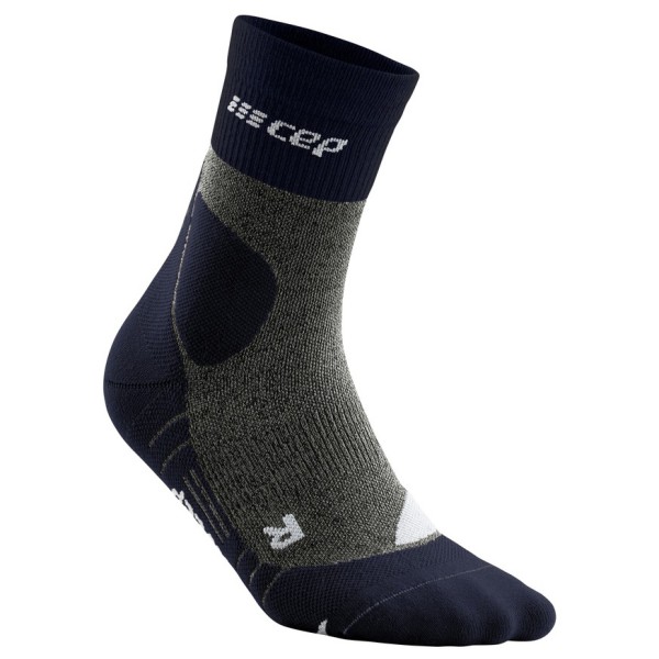 CEP - Hiking Merino Mid-Cut Socks - Kompressionssocken Gr IV schwarz von CEP
