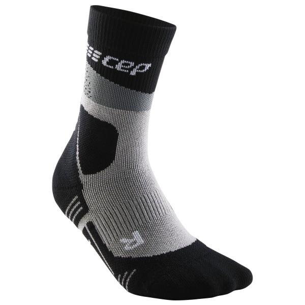 CEP - Max Cushion Socks Hiking Mid Cut - Wandersocken Gr IV schwarz/grau von CEP