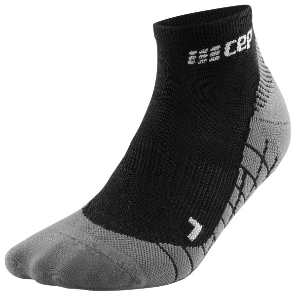 CEP - Women's Cep Light Merino Socks Hiking Low Cut V3 - Wandersocken Gr III schwarz/grau von CEP