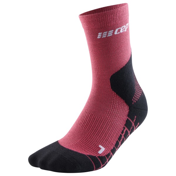 CEP - Women's Cep Light Merino Socks Hiking Mid Cut V3 - Wandersocken Gr II rot CEP - Women's Cep Light Merino Socks Hiking Mid Cut V3 - Wandersocken Gr II rot von CEP