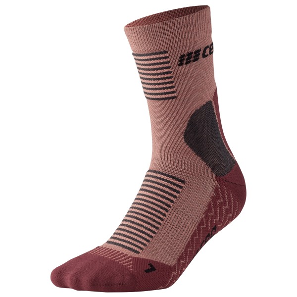 CEP - Women's Cold Weather Compression Socks Mid Cut V2 - Kompressionssocken Gr II;III;IV blau/grau von CEP