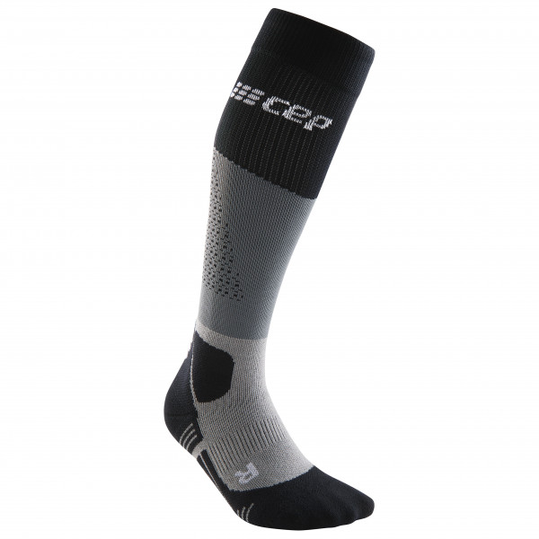 CEP - Women's Max Cushion Socks Hiking Tall - Wandersocken Gr III;IV grau/schwarz von CEP