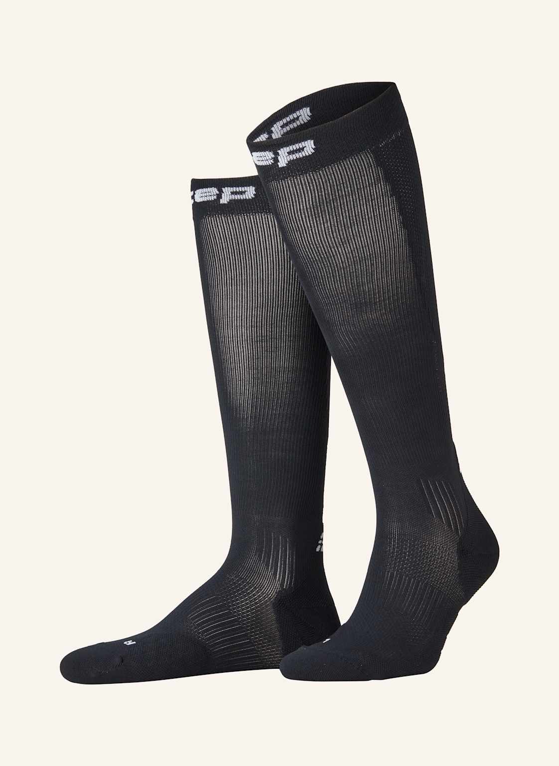 Cep Laufsocken Core Run Compression Socks Tall schwarz Cep Laufsocken Core Run Compression Socks Tall schwarz von CEP