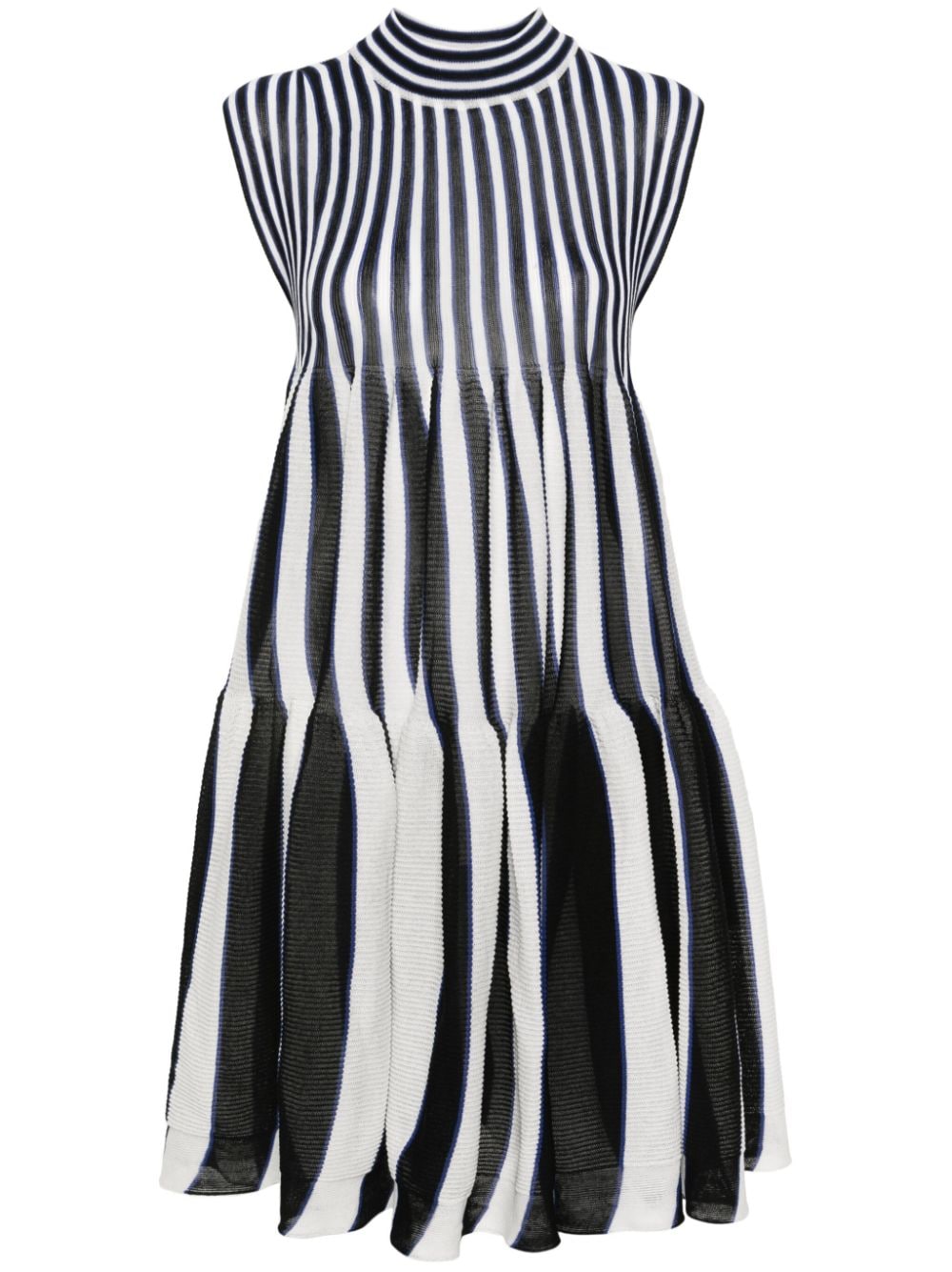 CFCL Cascades striped mini dress - Blue von CFCL