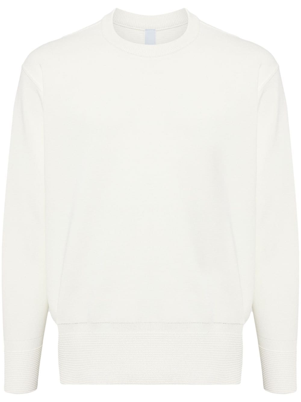 CFCL Milan ribbed-trim- jumper - White