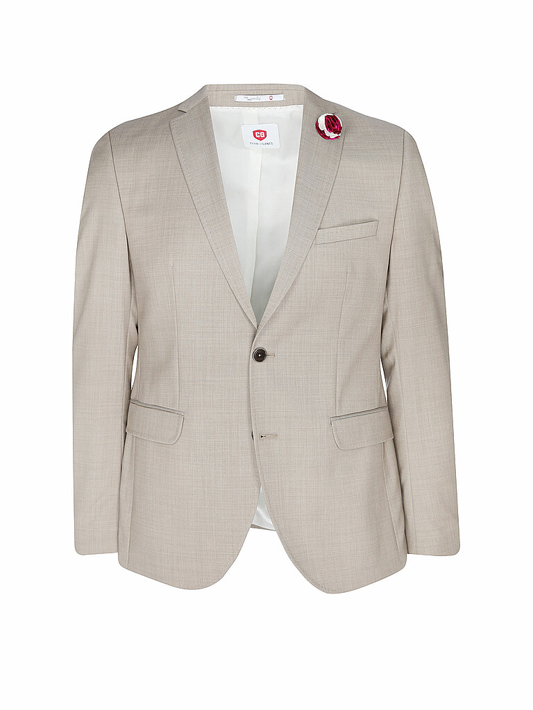 CG - CLUB OF GENTS Sakko Slim Fit PATRICK beige | 58 CG - CLUB OF GENTS Sakko Slim Fit PATRICK beige | 58 von CG - CLUB OF GENTS