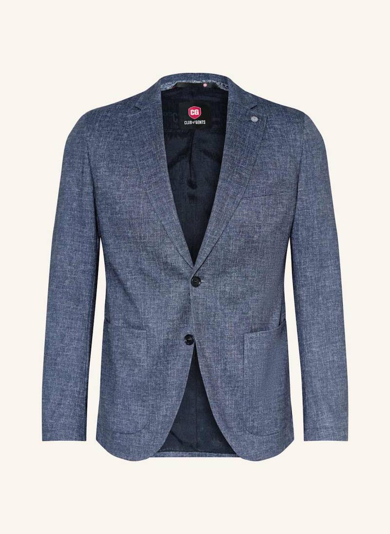 Cg - Club Of Gents Anzugsakko Cg Cuba Slim Fit Aus Jersey blau von CG - CLUB of GENTS