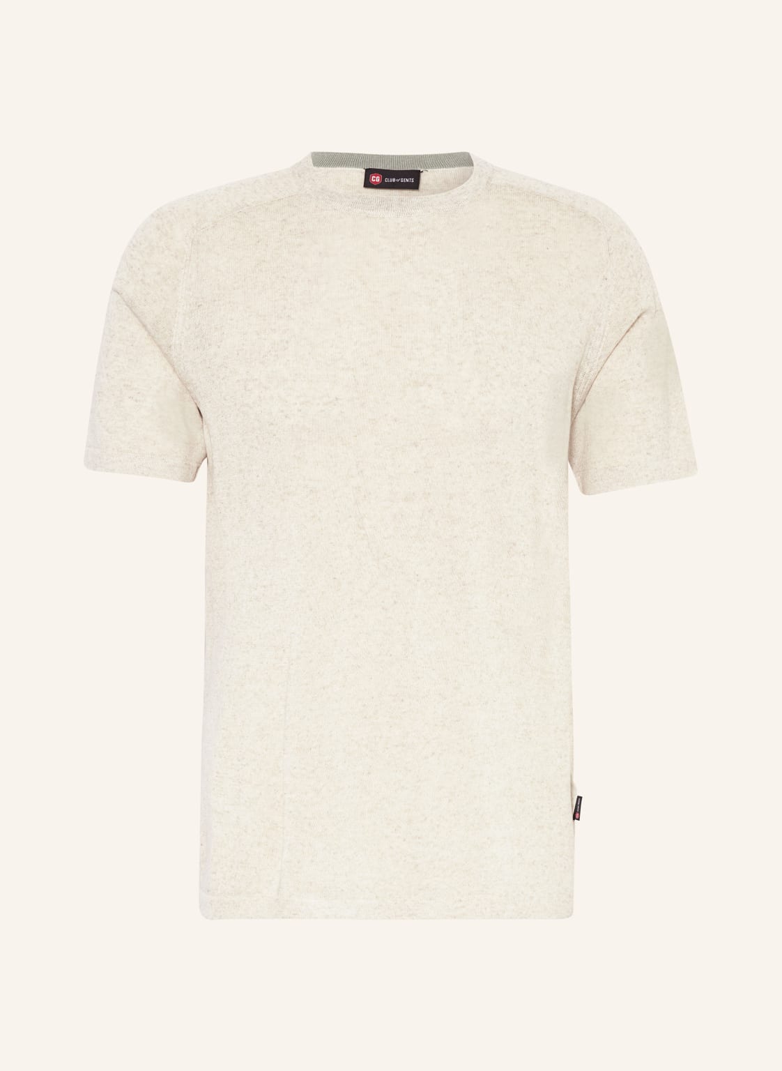 Cg - Club Of Gents T-Shirt beige von CG - CLUB of GENTS