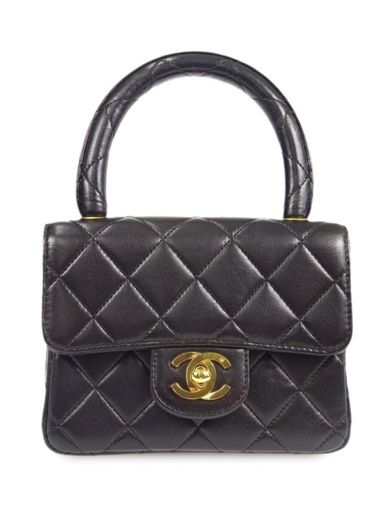 CHANEL Pre-Owned 1990s mini Square Classic Flap handbag - Black von CHANEL Pre-Owned