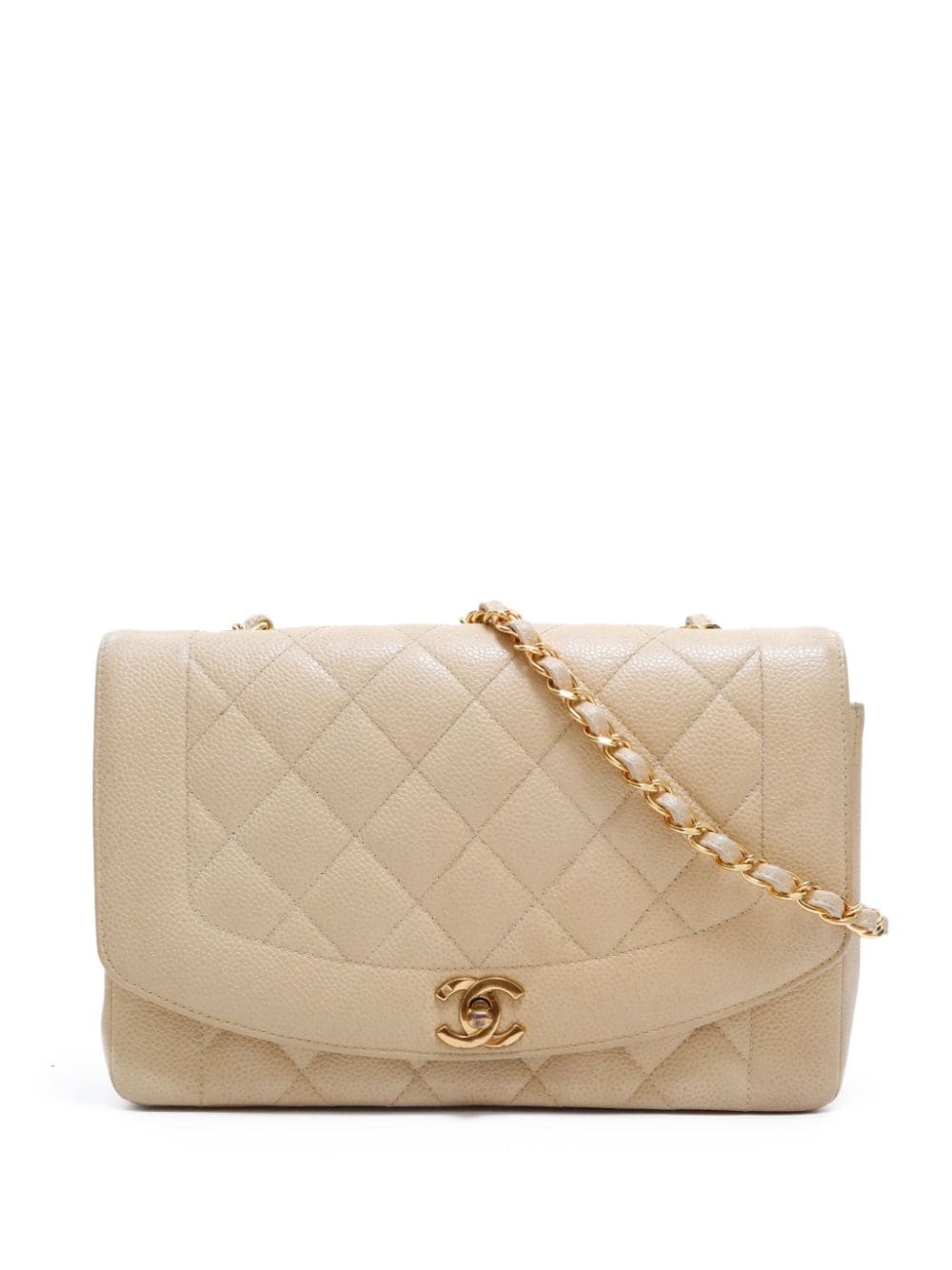 CHANEL Pre-Owned 1992-1994 Diana shoulder bag - Neutrals von CHANEL Pre-Owned