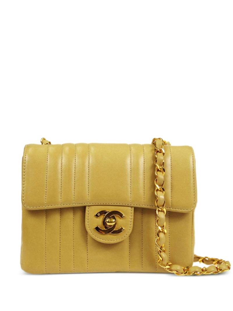 CHANEL Pre-Owned 1992 Mademoiselle shoulder bag - Yellow von CHANEL Pre-Owned