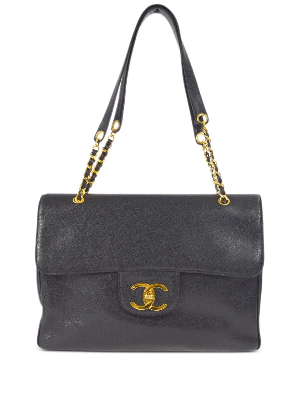 CHANEL Pre-Owned 1995 CC tote bag - Black von CHANEL Pre-Owned