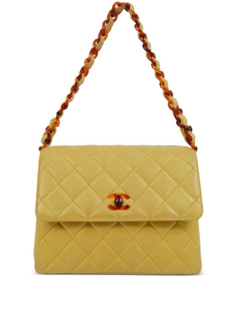 CHANEL Pre-Owned 1998 Classic Flap handbag - Yellow von CHANEL Pre-Owned