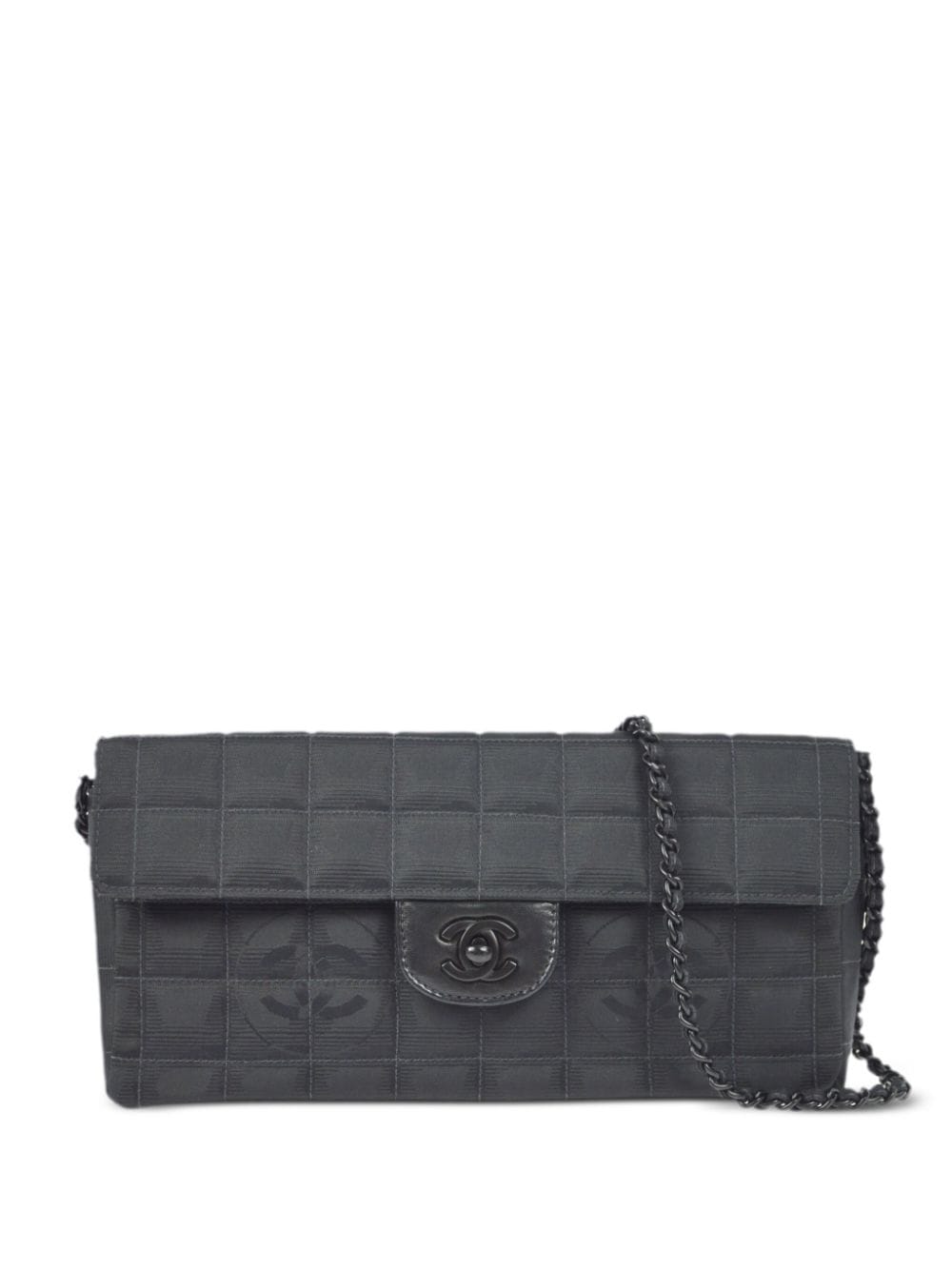 CHANEL Pre-Owned 2000 East West Travel Line shoulder bag - Black von CHANEL Pre-Owned