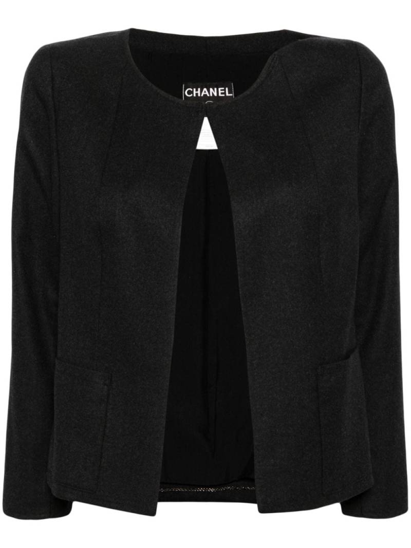 CHANEL Pre-Owned 2000 blouson jacket - Black von CHANEL Pre-Owned