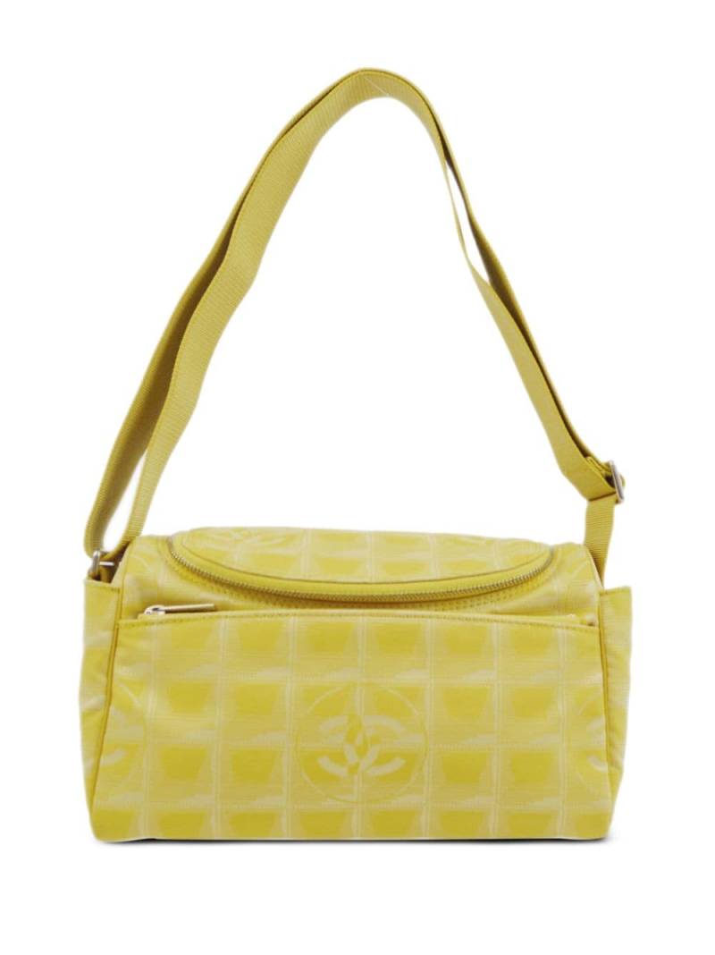 CHANEL Pre-Owned 2002 Travel Line shoulder bag - Yellow von CHANEL Pre-Owned