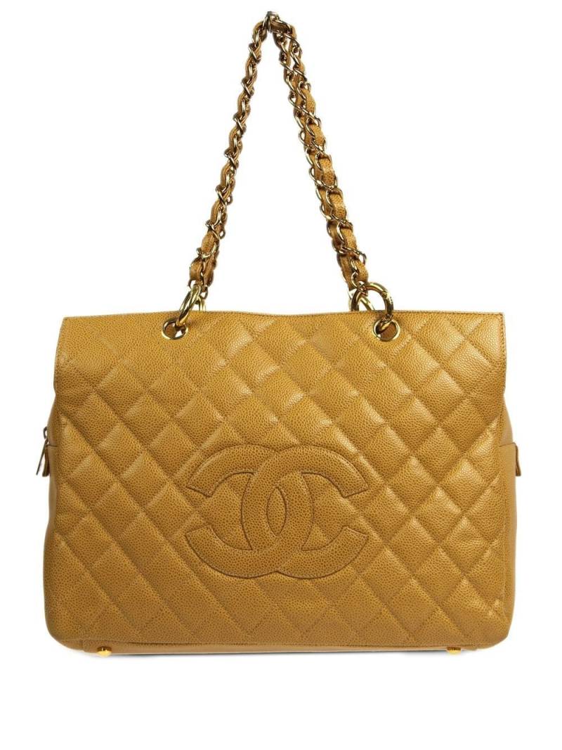 CHANEL Pre-Owned 2003 Grand Shopping tote bag - Yellow von CHANEL Pre-Owned