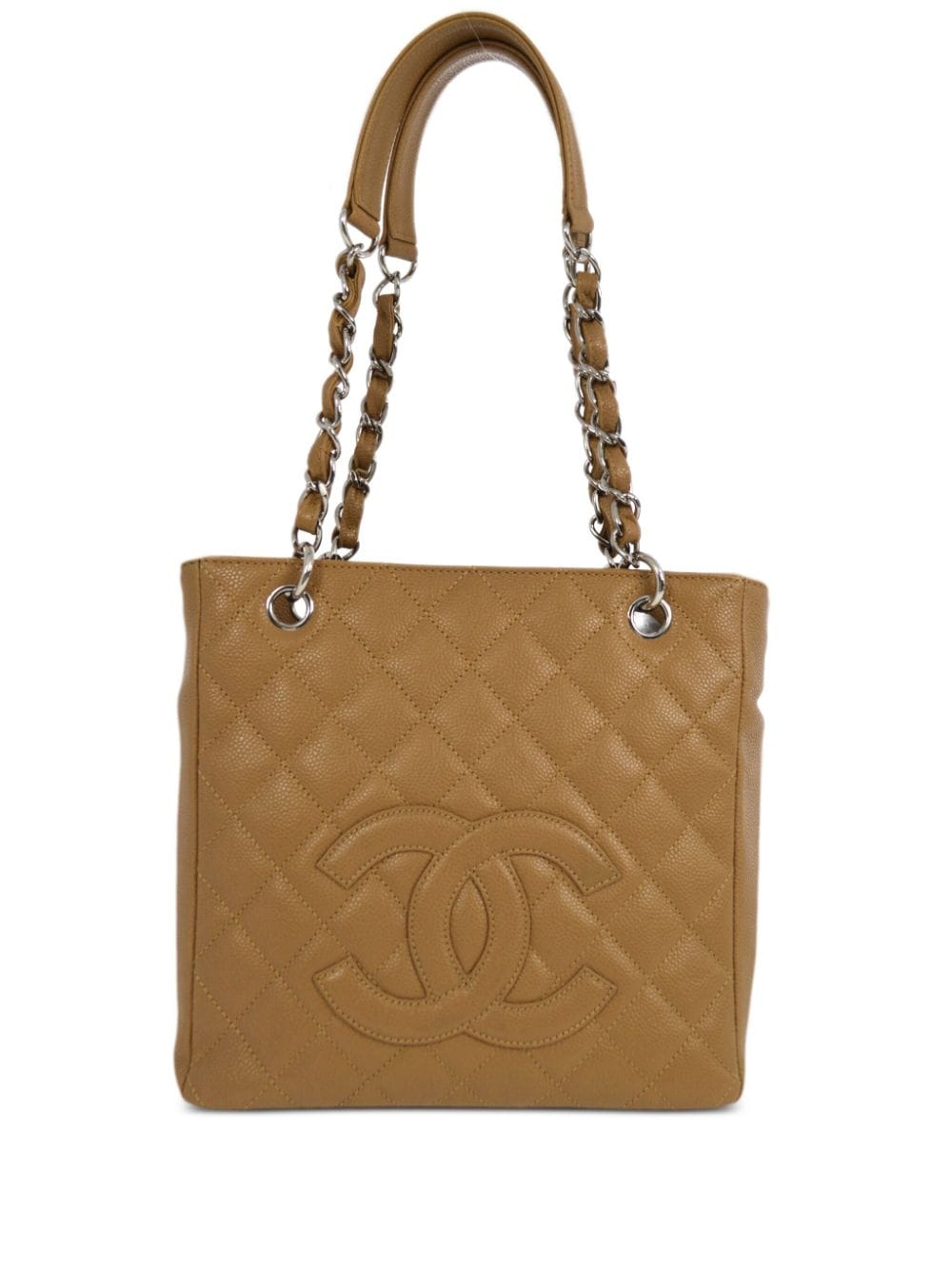 CHANEL Pre-Owned 2007 Petite Shopping tote bag - Neutrals von CHANEL Pre-Owned