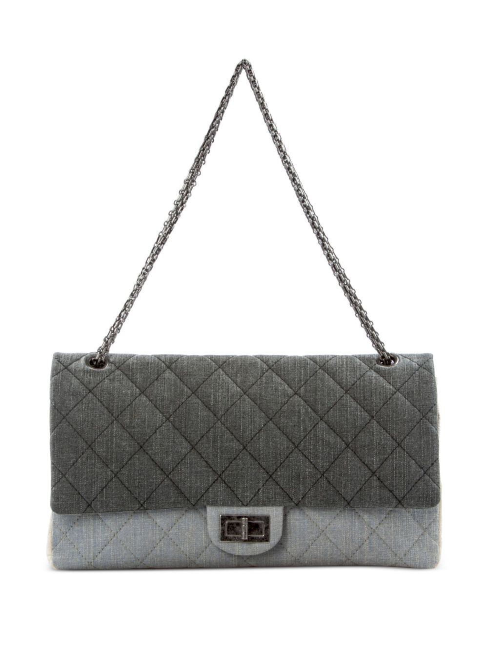 CHANEL Pre-Owned 2009 large 2.55 Reissue shoulder bag - Grey von CHANEL Pre-Owned