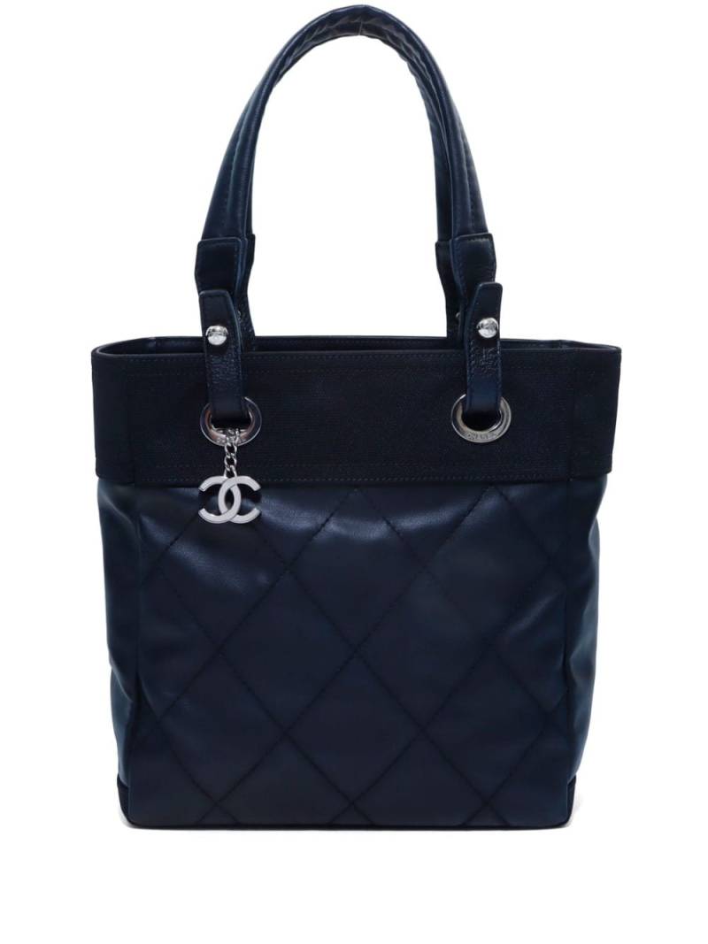 CHANEL Pre-Owned 2010 Paris Biarritz tote bag - Black von CHANEL Pre-Owned