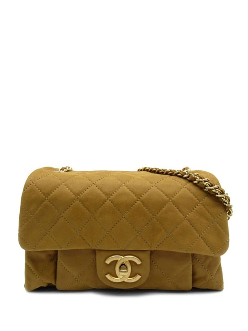CHANEL Pre-Owned 2012-2013 medium Classic Flap shoulder bag - Brown von CHANEL Pre-Owned